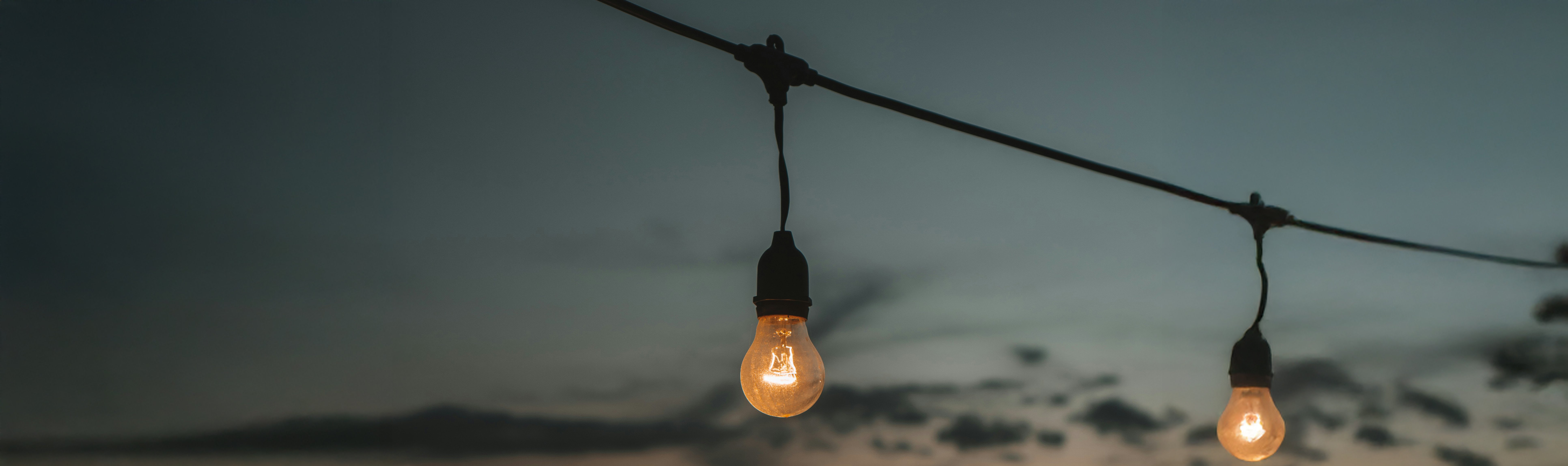 hängande glödlampa