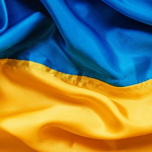 blue and yellow flag
