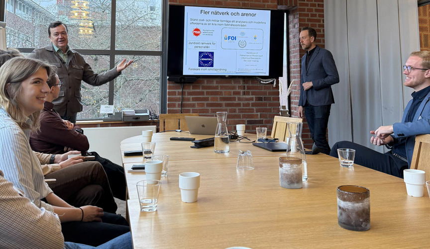 studenter och föreläsare