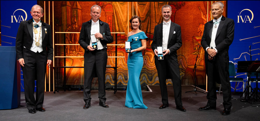 medalj&ouml;rer p&aring; scen