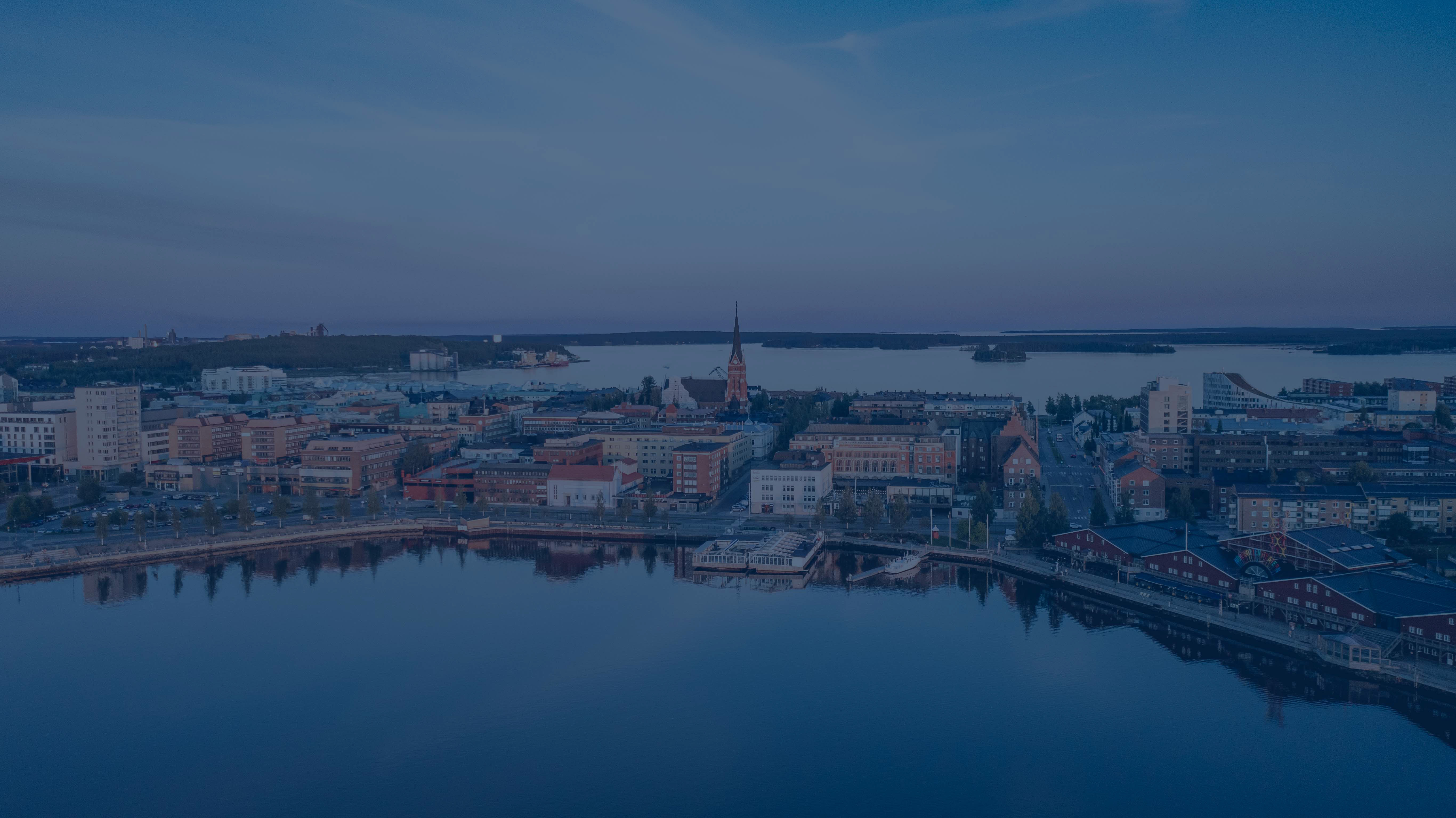 vy över Luleå