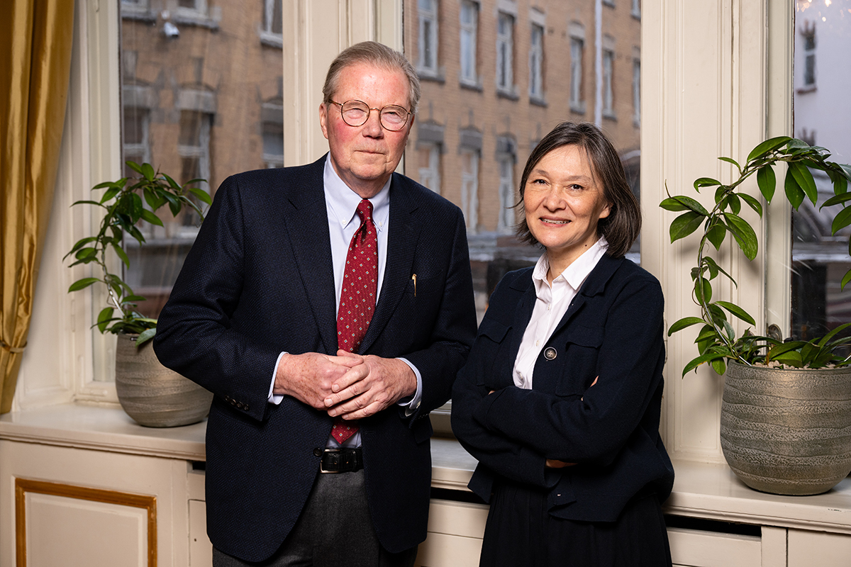 Leif Johansson och IVAs vd